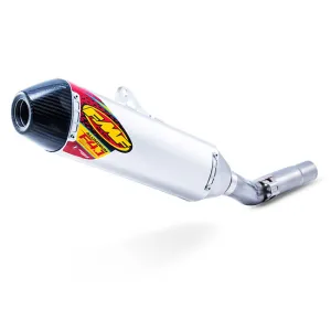 4.1 RCT S/S KX250F 2017-20 FMF Muffler w/Carb Cap (FMF-042374)