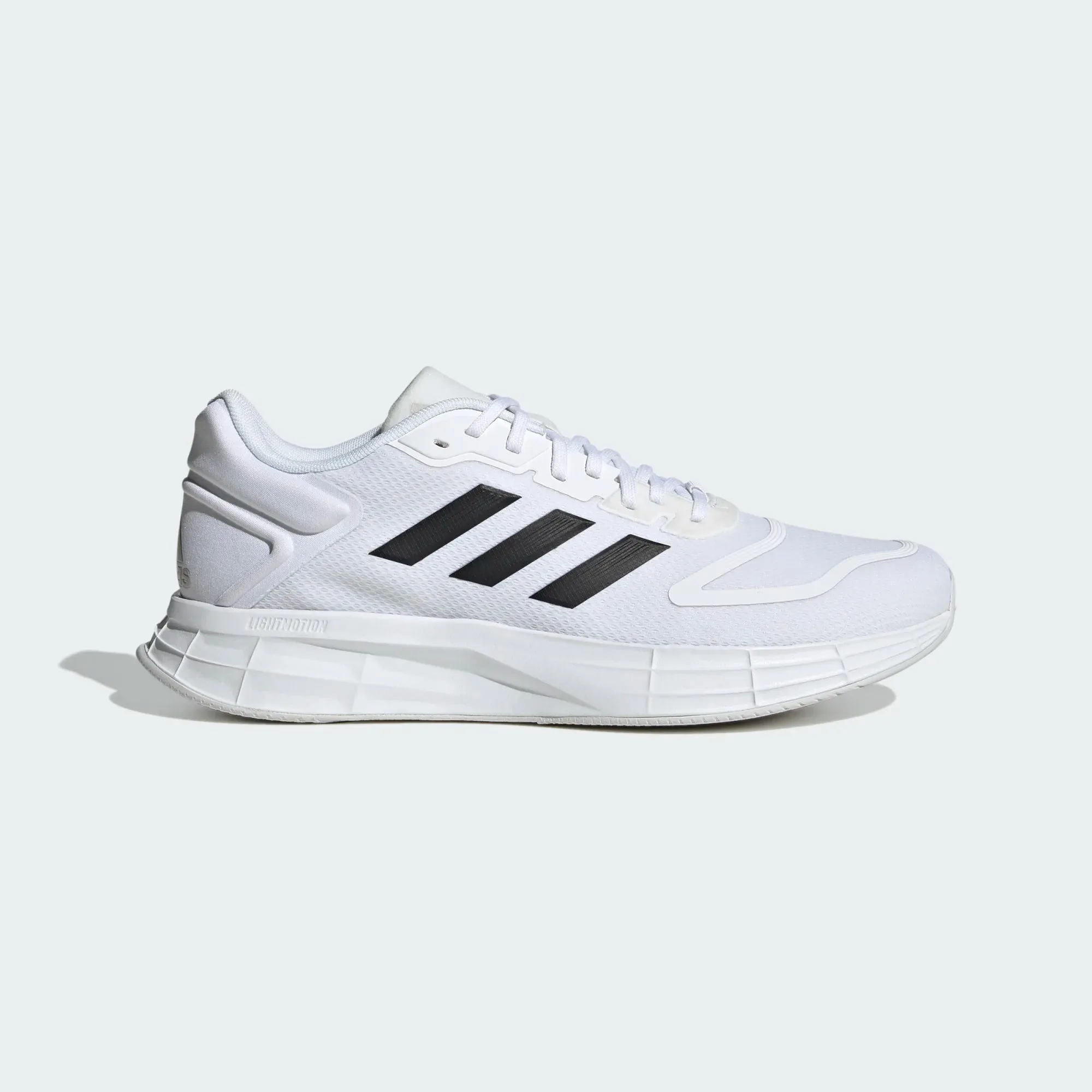 ADIDAS DURAMO 10 White Black Men's running Trainers