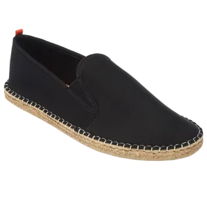 BLACK - MENS MARINER SLIP-ON