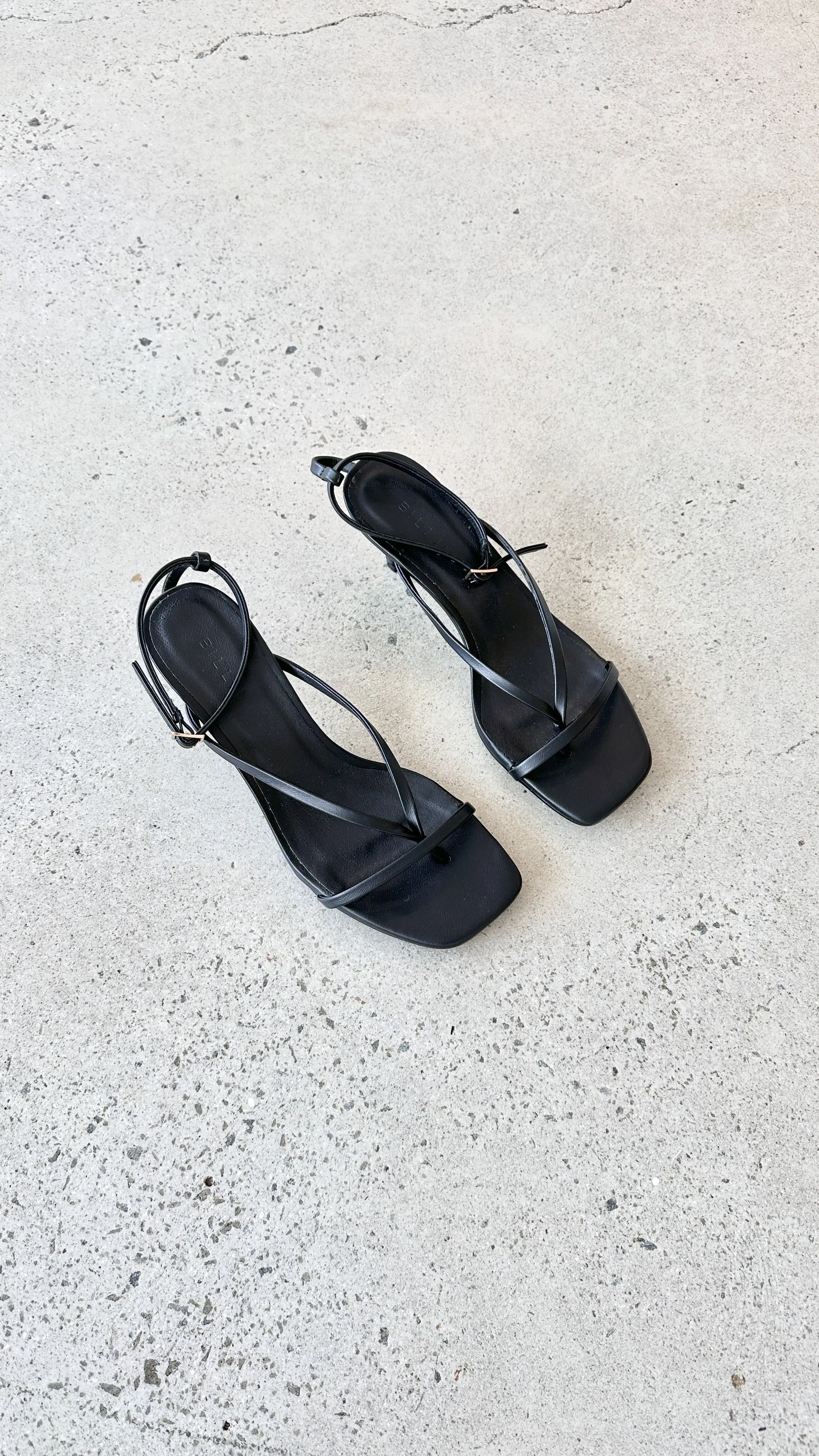 Caspian Heel - Black