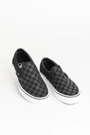 Classic Slip On Black Checkered