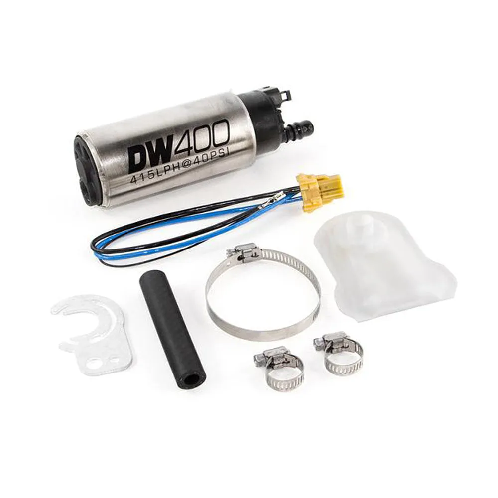 DeatschWerks 89-93 Mazda MX-5/Miata 415LPH DW400 In-Tank Fuel Pump w/ 9-1042 Install Kit (dwk9-401-1042)