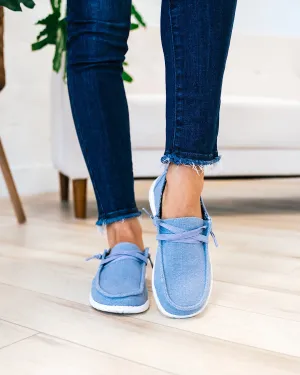 Gypsy Jazz Holly 6 Slip on Sneakers - Light Blue FINAL SALE