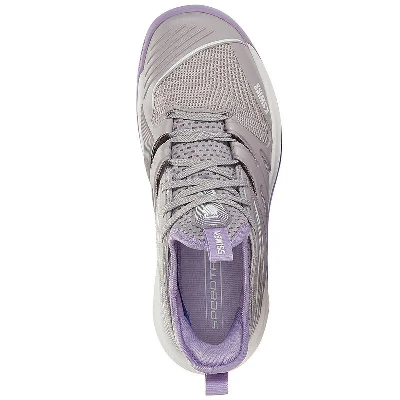 Women's SpeedTrac Tennis Shoes Raindrops and White